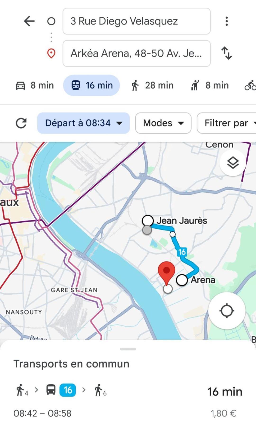 Appartement A Floirac Avec 2 Chambres, Un Parking Prive, Une Terrasse, A 5 Minutes En Voiture De L'Arkea Arena De Bordeaux Экстерьер фото
